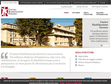 Tablet Screenshot of centroferrero.it